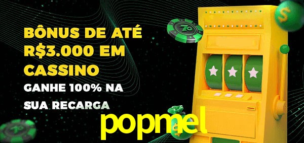 popmel melhor bônus de depósito